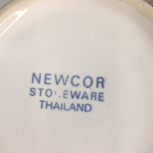 Set of 4 Vintage‎ Newcor Monet's Garden Flat Tea/Coffee Cups and Saucers - Picture 7 of 11